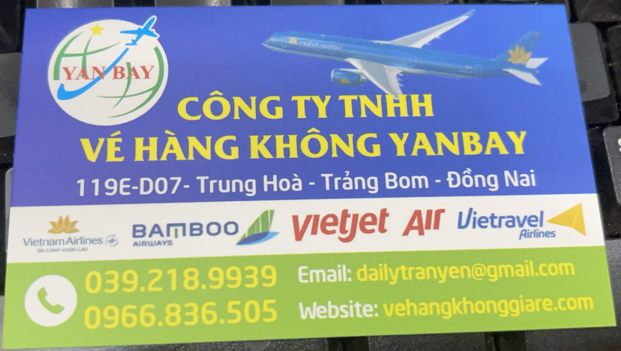 CÔNG TY TNHH VÉ HÀNG KHÔNG YANBAY