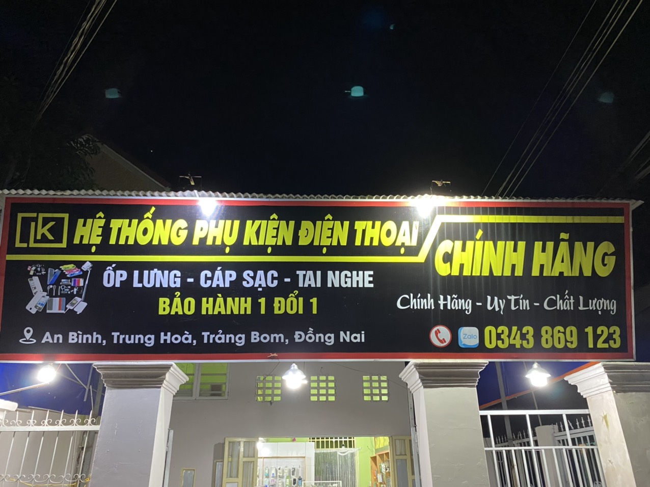 Kim La Shop – Phụ kiện điện thoại khu vực Bàu Cá – Trảng Bom